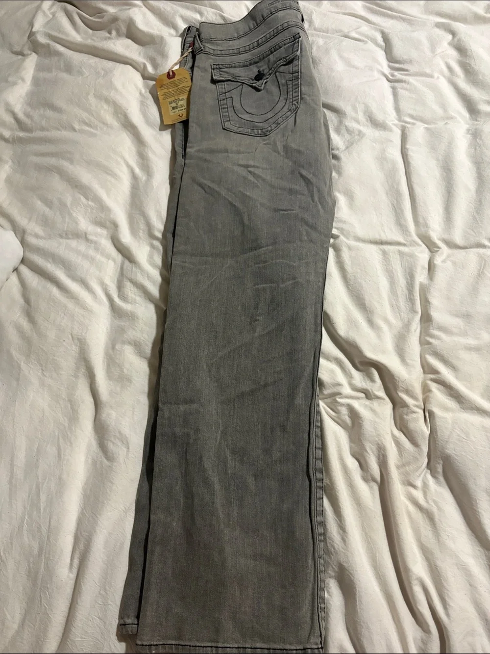 True Religion Men's Gray Jeans